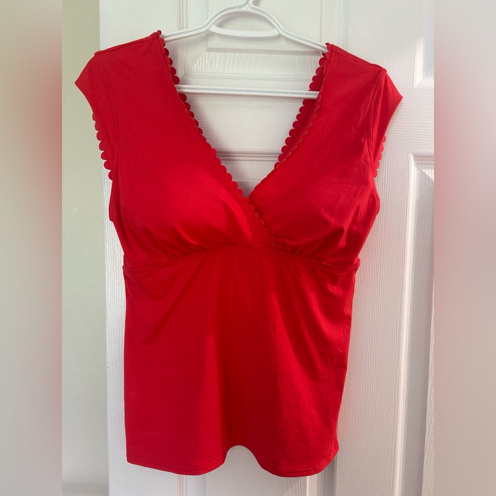 Lands End bathing suit top